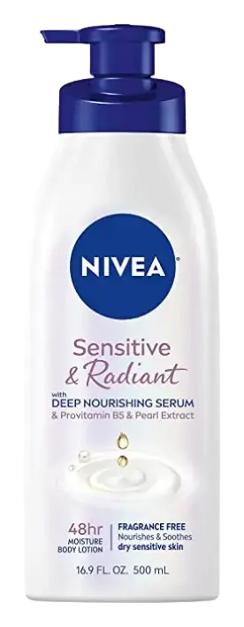 Nivea Sensitive and Radiant Body Lotion - Dry Sensitive Skin