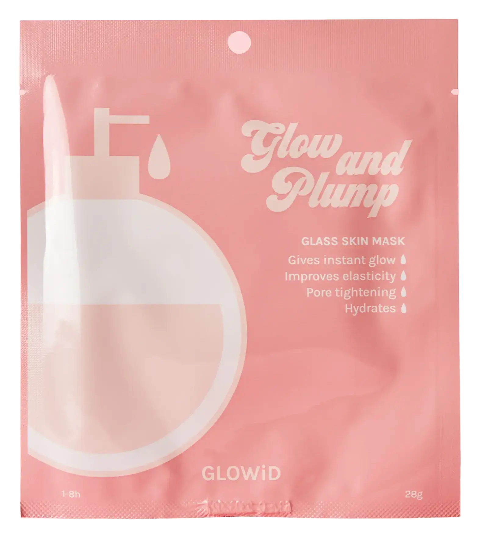 Glowid Glow And Plump Glass Skin Hydrogel Mask