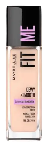 Maybelline Fit Me Dewy + Smooth Foundation Fair Ivory