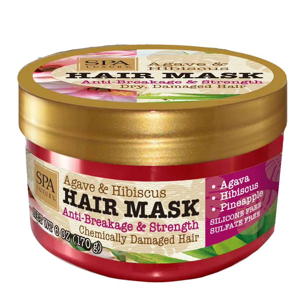 Spa Luxury Agave & Hibiscus Hair Mask