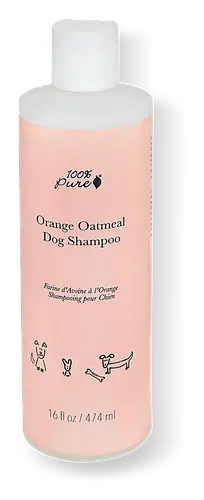 100% Pure Orange Oatmeal Dog Shampoo
