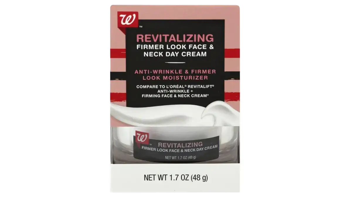 Walgreens Revitalizing Firmer Look Face & Neck Day Cream