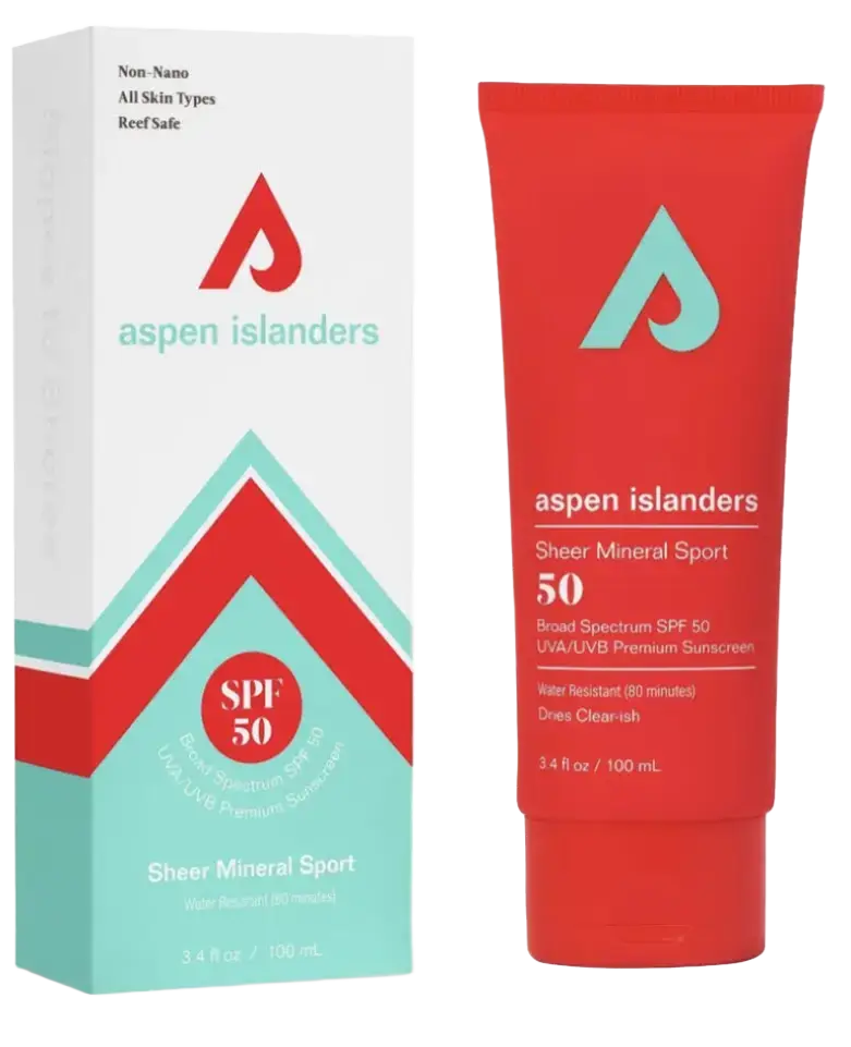 Aspen Kay Naturals Sheer Mineral Sport SPF 50