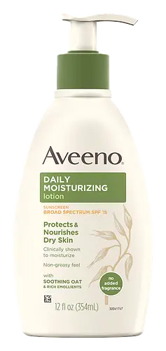 Aveeno Daily Moisturizing Lotion with Broad Spectrum SPF 15