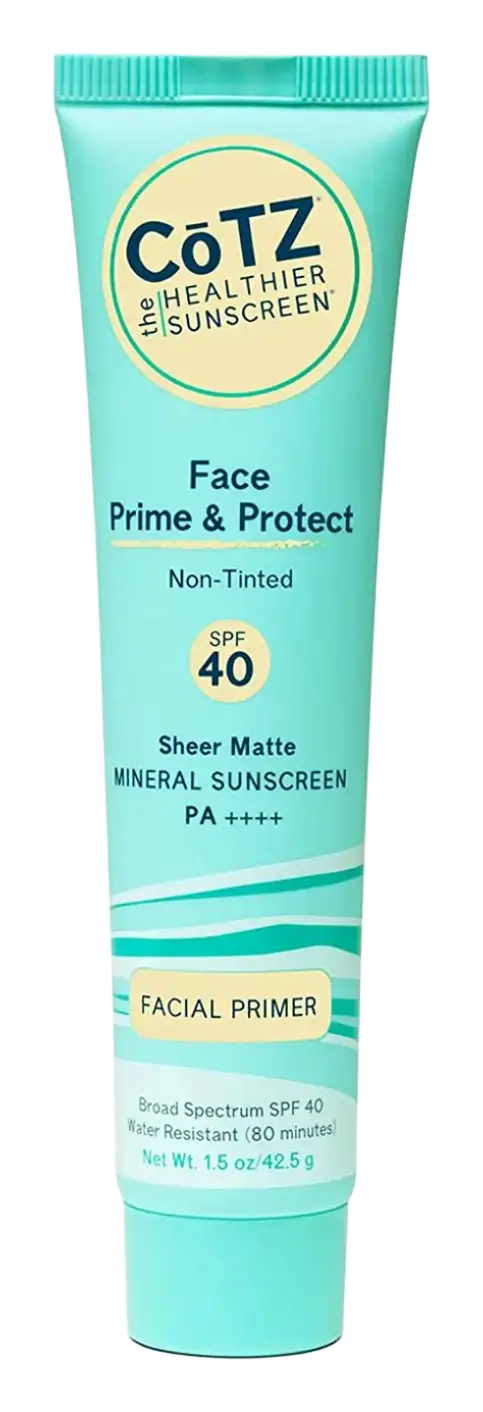 Cotz Skincare Face Prime & Protect SPF 40 Non-tinted
