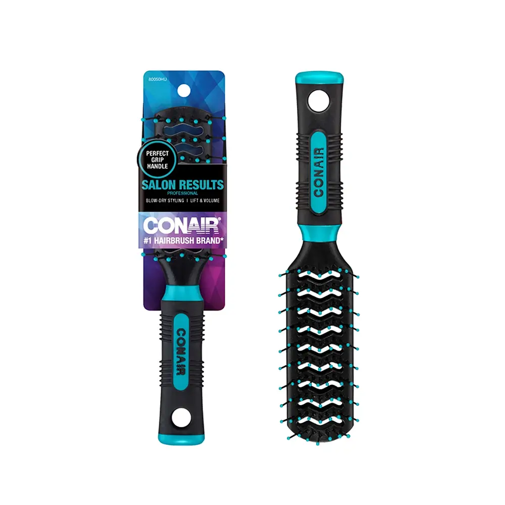Conair Grip & Lift Vented Hair Brush Blue