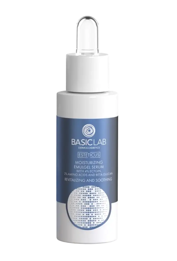 BasicLab Esteticus Moisturizing Emu-Gel With 4% Ectoin