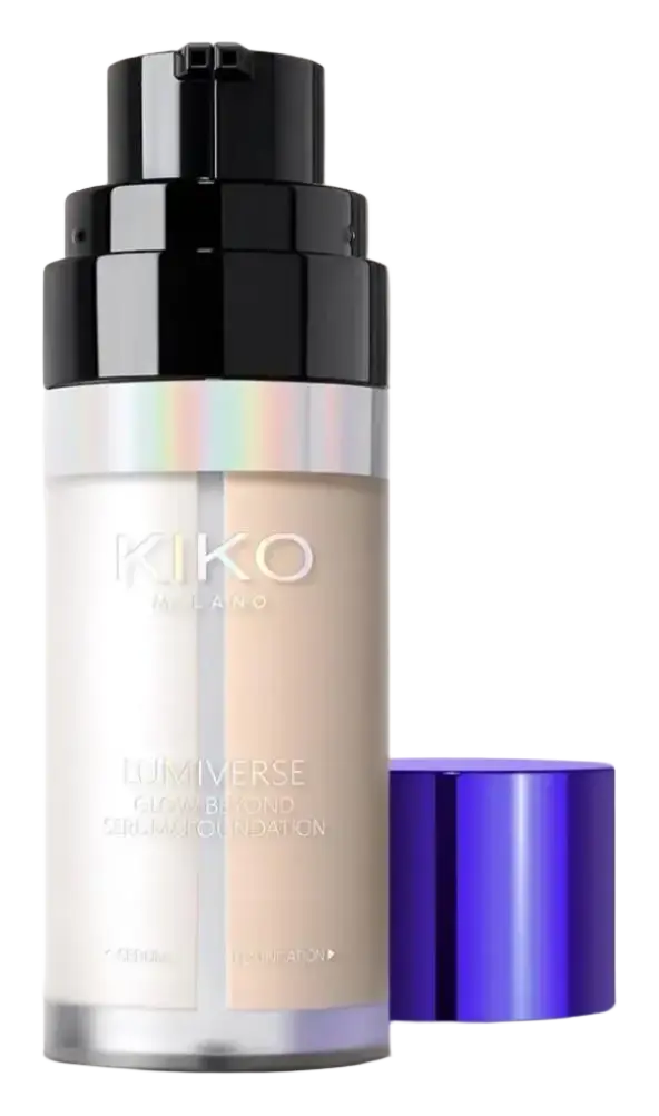 KIKO Milano Lumiverse Glow Beyond Serum & Foundation 01 Alabaster