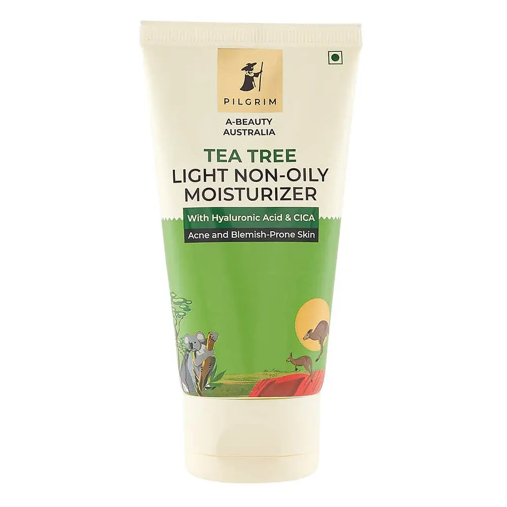 Pilgrim Tea Tree Light Non Oily Moisturizer with Hyaluronic Acid and Cica