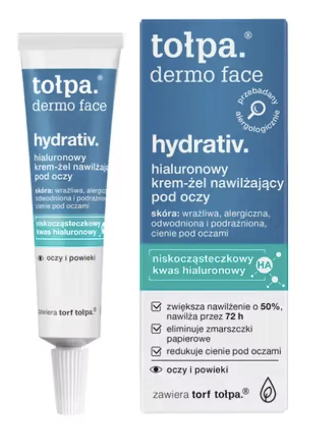 Tołpa Dermo Face Hydrativ. Hialuronowy Krem-Żel Nawilżający Pod Oczy