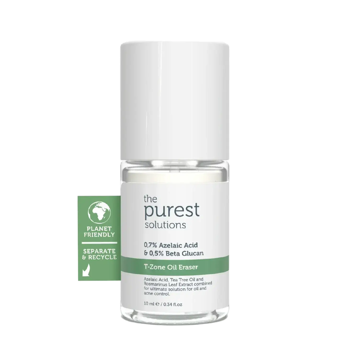 The Purest Solutions 0.7% Azelaic Acid & 0.5% Beta Glucan T-Zone Oil Eraser