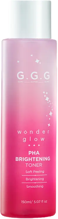 G.G.G Cosmetics Wonder Glow PHA Brightening Toner
