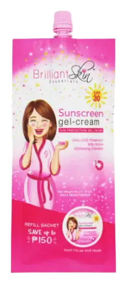 Brilliant Skin Essentials, Inc. Sunblock Gel Cream SPF 30