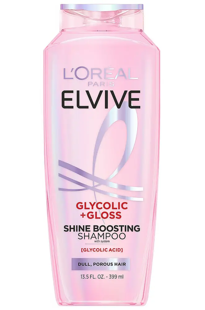 L'Oreal Elvive Glycolic + Gloss Shine Boosting Shampoo