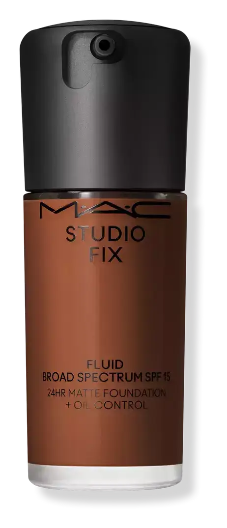 Mac Cosmetics Studio Fix Fluid SPF 15 24HR Matte Foundation + Oil Control NC63