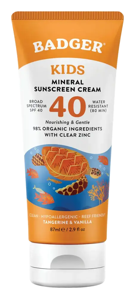 Badger Kids Mineral Sunscreen Cream SPF 40