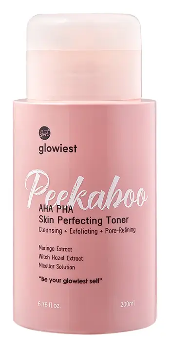 glowiest Peekaboo AHA PHA Skin Perfecting Toner