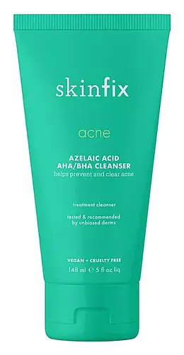 Skinfix Acne+ 2% BHA + Azelaic Acid + Niacinamide + AHA Cleanser
