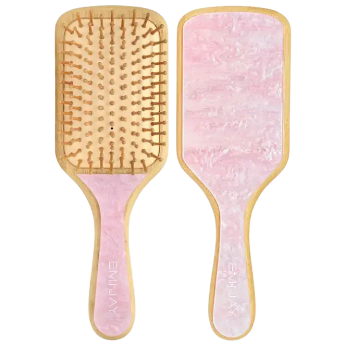 Emi Jay Bamboo Paddle Hair Brush Pink Sugar