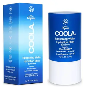 COOLA Refreshing Water Hydration Stick Organic Face Sunscreen SPF 50