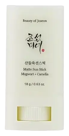Beauty of Joseon Matte Sun Stick: Mugwort + Camelia SPF 50 PA++++