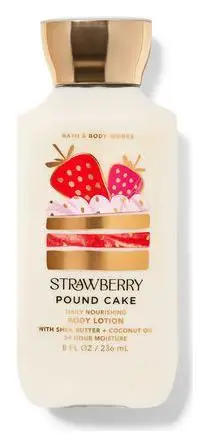 Bath & Body Works Daily Nourishing Body Lotion Strawberry Pound Cake