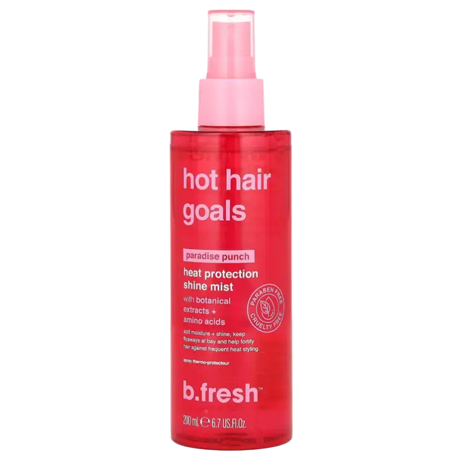 B.fresh Hot Hair Goals Heat Protection Shine Mist Paradise Punch