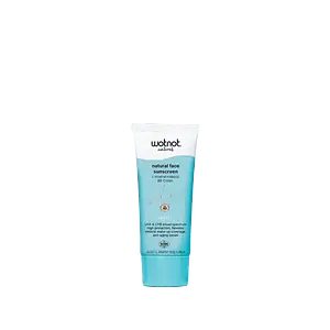 Wotnot Naturals Natural Face Sunscreen + Mineral Makeup BB Cream SPF 40 Nude