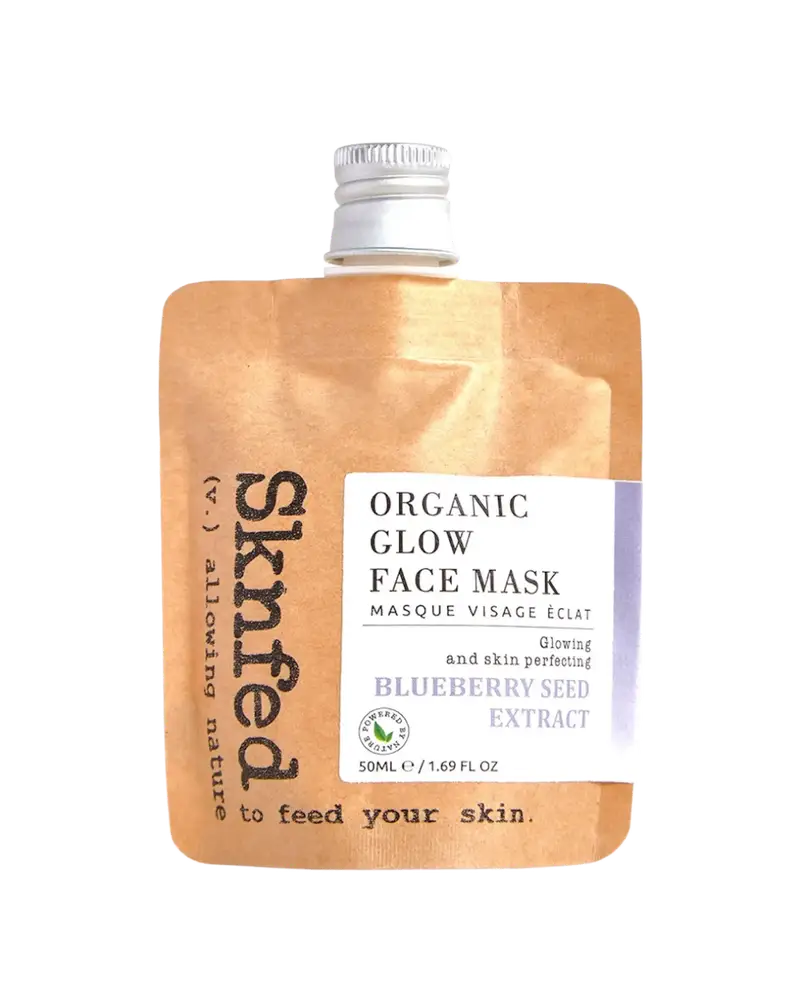 Sknfed Organic Glow Face Mask Blueberry