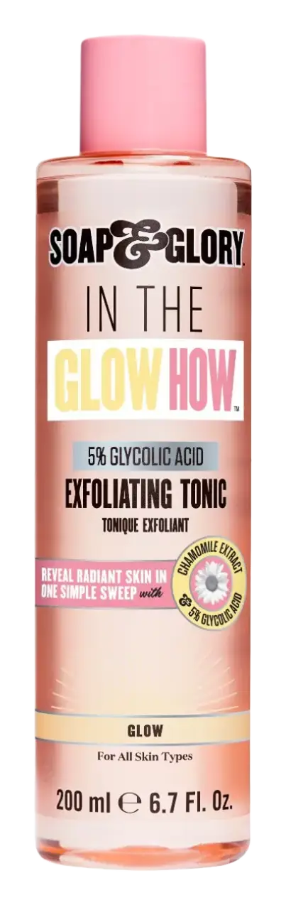 Soap & Glory In The Glow How Vitamin C 5% Glycolic Acid Exfoliating Tonic