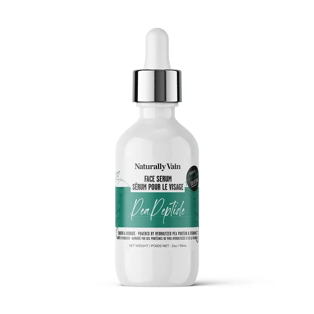 Naturally Vain Pea Peptide Face Serum