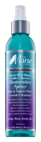 The Mane Choice Tropical Moringa Sweet Oils & Honey Endless Moisture Restorative Spray