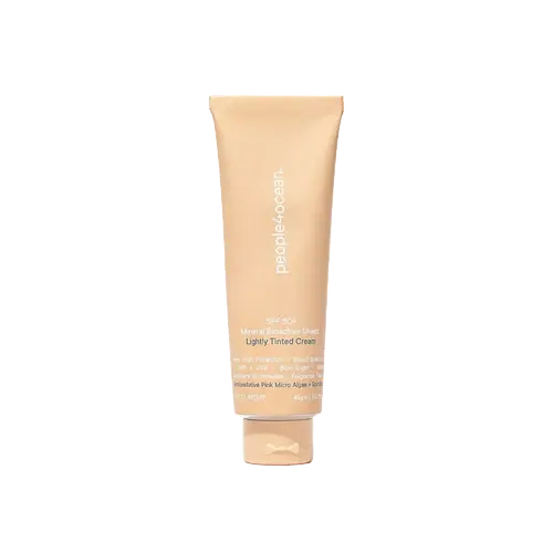 people4ocean SPF 50+ Mineral Bioactive Shield Lightly Tinted Cream