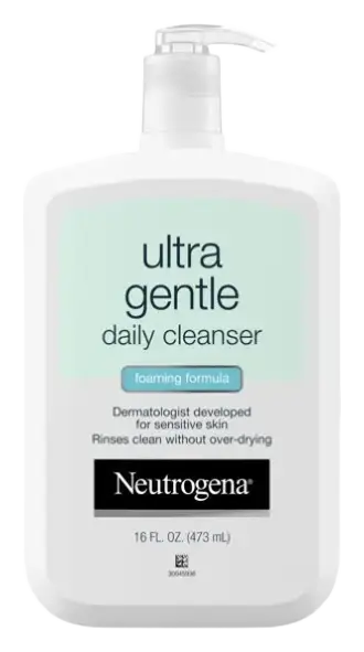 Neutrogena Ultra Gentle Daily Foaming Facial Cleanser With Fragrance