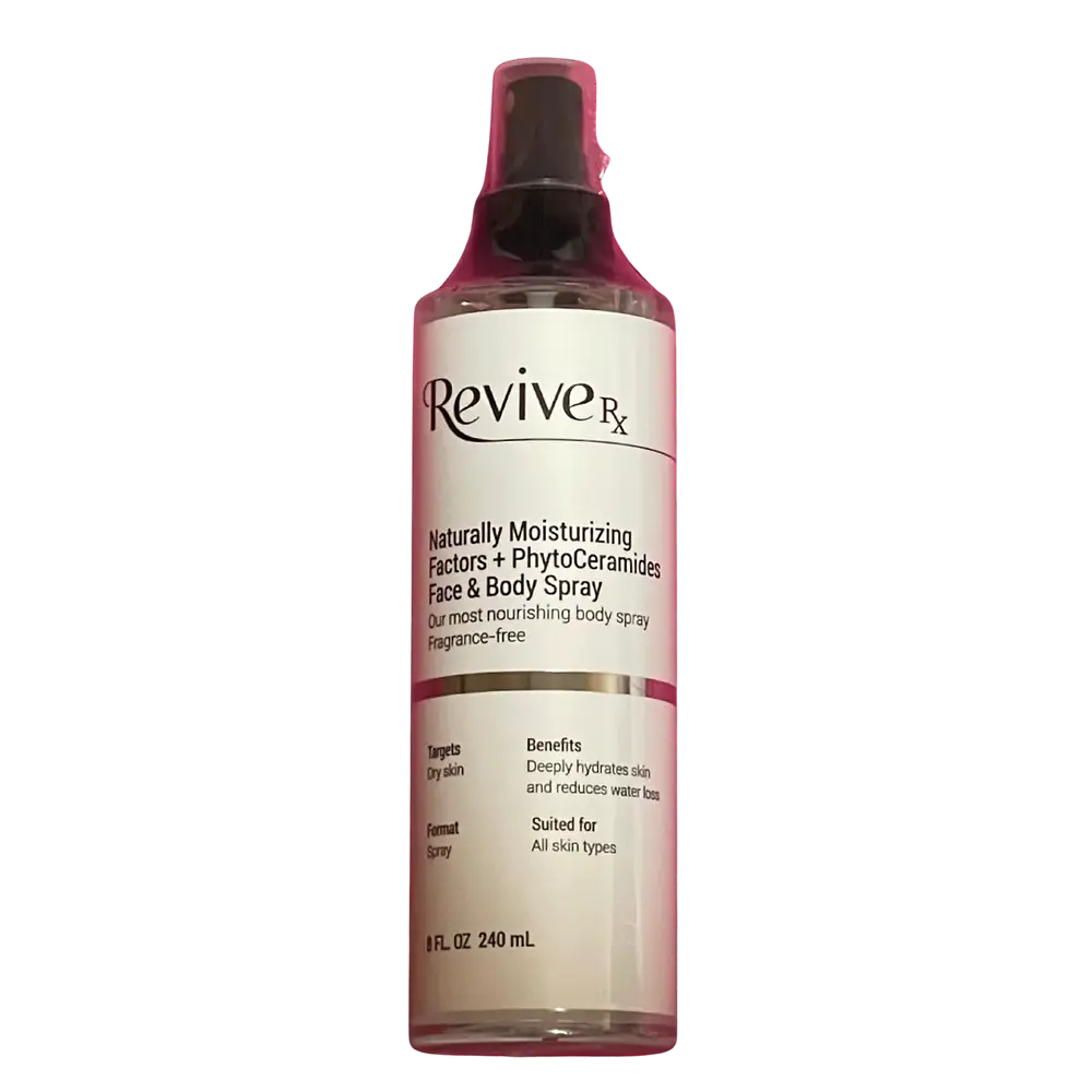 ReviveRX Naturally Moisturizing Factors + Phytoceramides Face & Body Spray