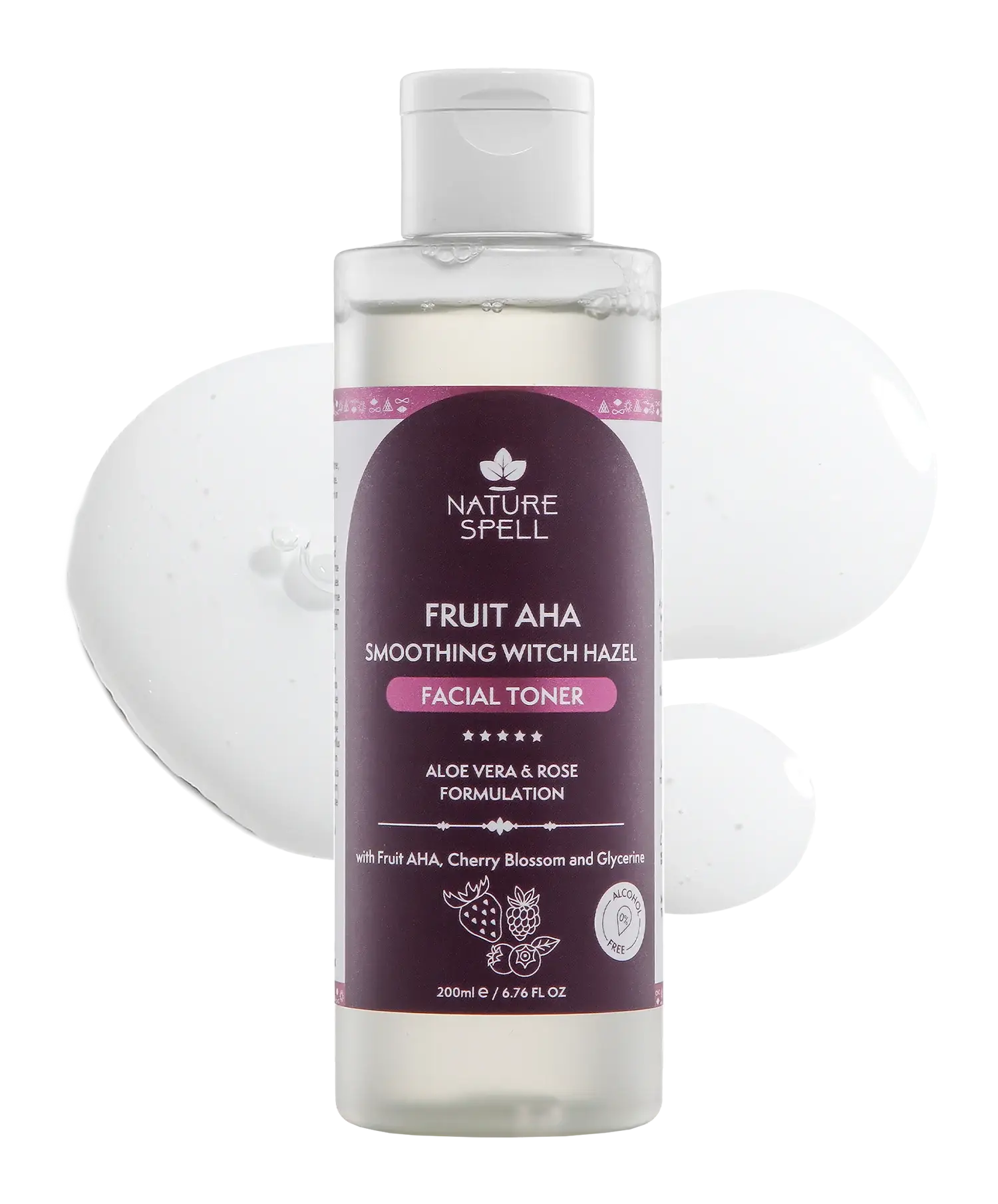 Nature Spell Fruit AHA Smoothing Witch Hazel Facial Toner