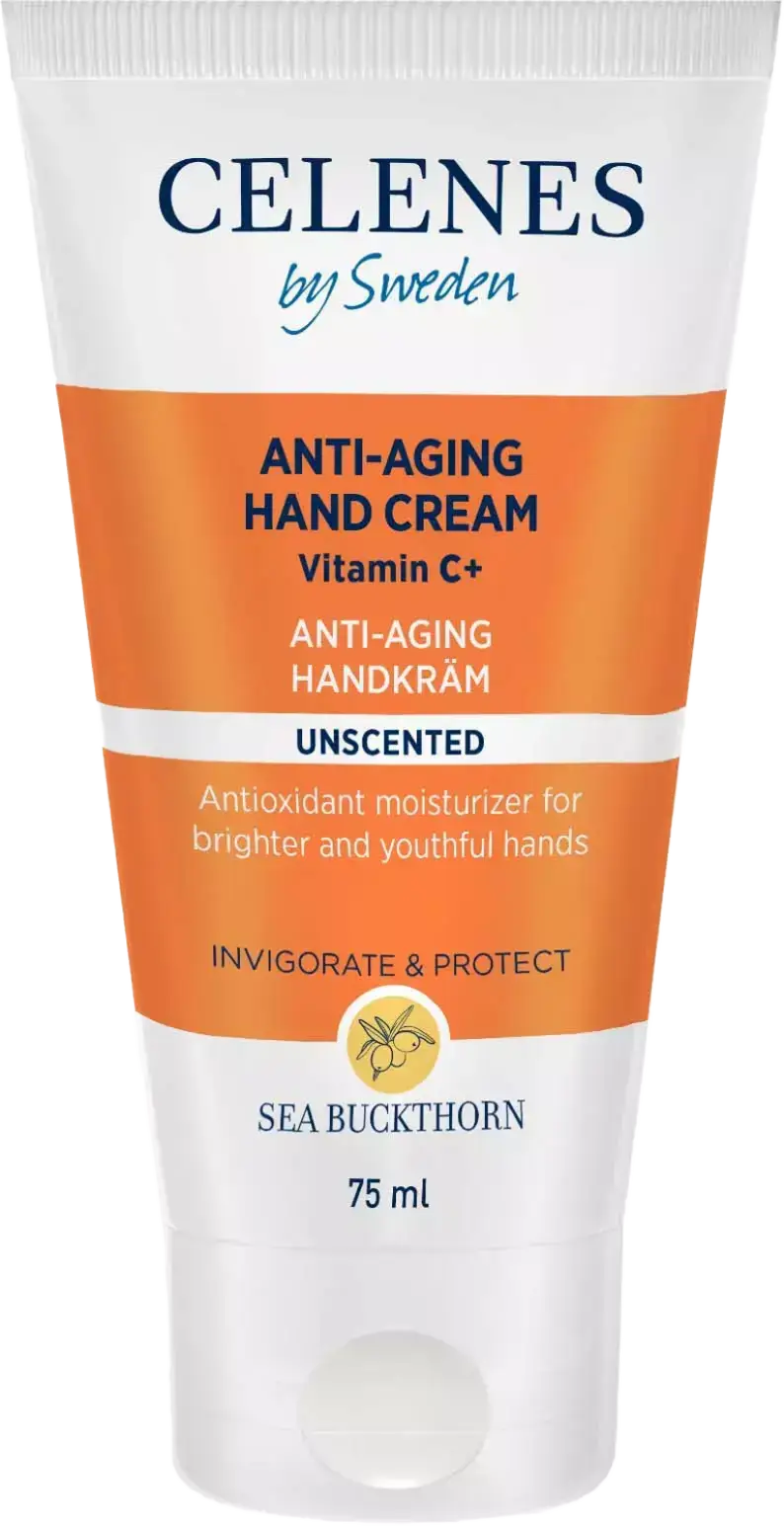 Celenes by Sweden Sea Buckthorn Anti-Aging Hand Cream Vitamin C+