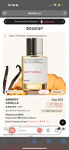 Dossier Ambery Vanilla