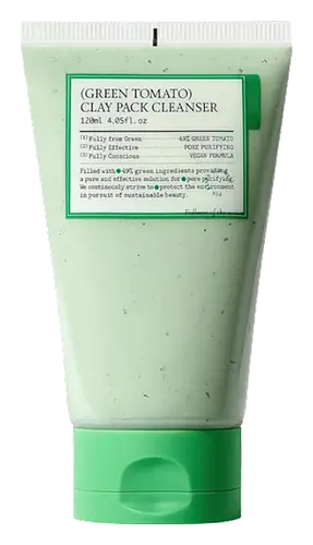 Fully Green Tomato Clay Pack Cleanser