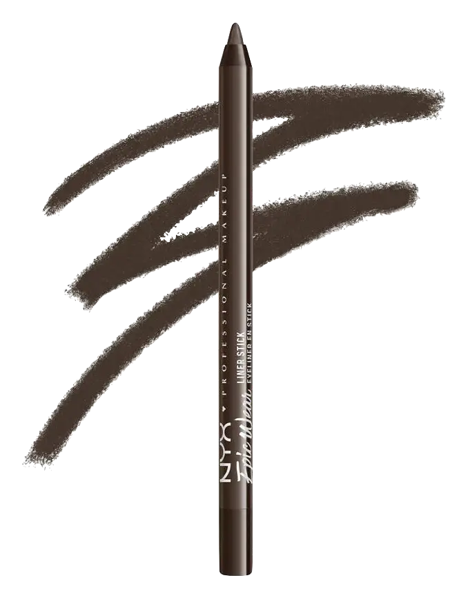 NYX Cosmetics Epic Wear Waterproof Eyeliner Stick Deepest Brown