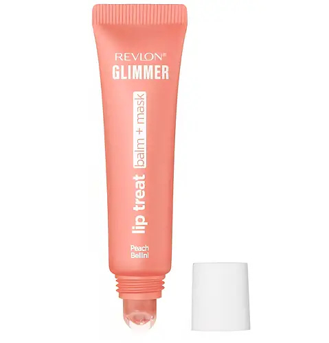 Revlon Glimmer Lip Treat Balm + Mask Peach Bellini