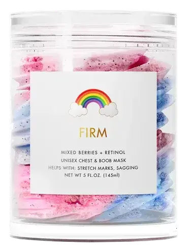 Rainbow Beauty Firm Unisex Boob and Chest Mask