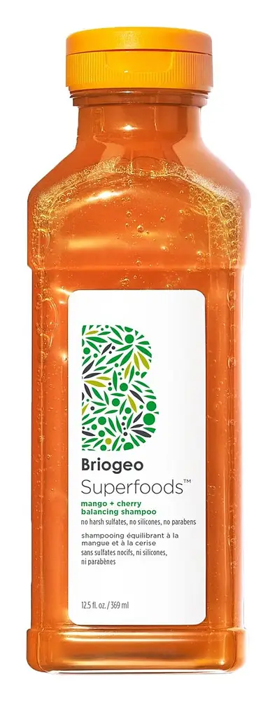 BrioGeo Superfoods Mango + Cherry Balancing Shampoo