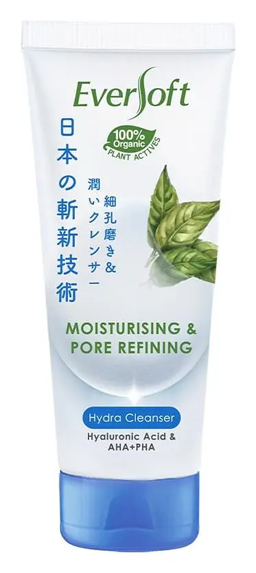 Eversoft Hydra Green Tea Cleanser Moist & Pore Refining