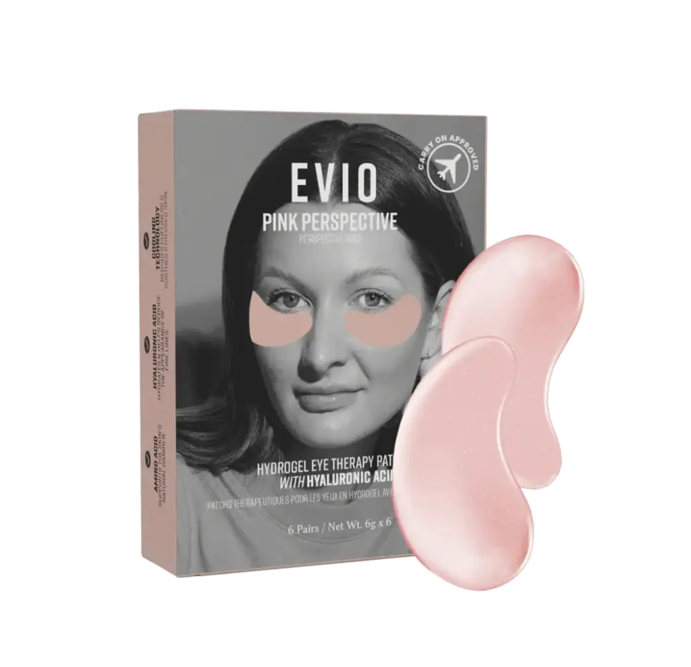 Evio Beauty Pink Perspective Hydrogel Eye Therapy Patches