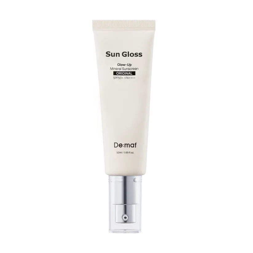 De:Maf Sun Gloss Glow Up Mineral Sunscreen SPF 50+