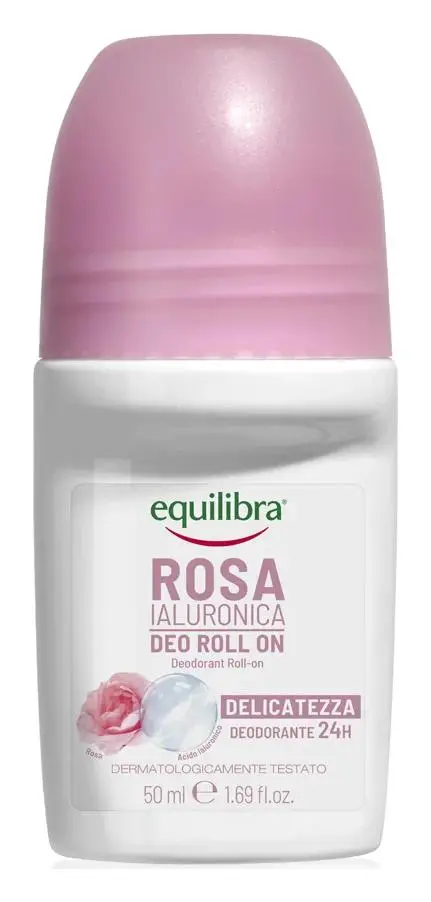 Equilibra Rose Hyaluronic Acid Deodorant Roll-On