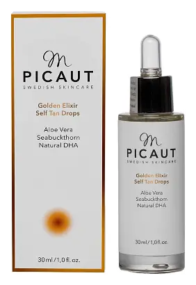 M Picaut Golden Elixir Self Tan Drops