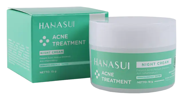 Hanasui Acne Treatment Night Cream
