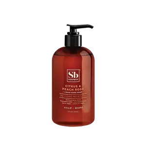 Soapbox Citrus & Peach Rose Reviving Moisture Liquid Hand Soap